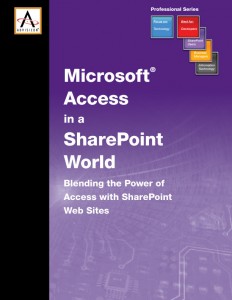 Microsoft Access in a SharePoint World